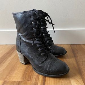 MIA Lace-up Victorian Boot
